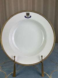 Kaiserlicher Suppenteller von S.M.Y. Hohenzollern, datiert 1893 – Porzellan aus dem Besitz  Kaiser Wilhelm II.