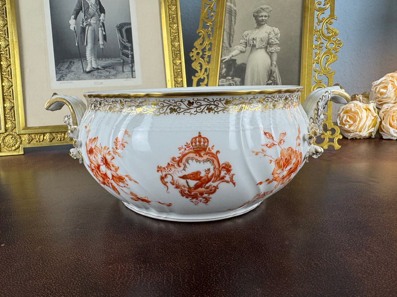 Neuosier Bouillontopf – Kaiser Wilhelm II., KPM Berlin, kaiserliches Porzellan