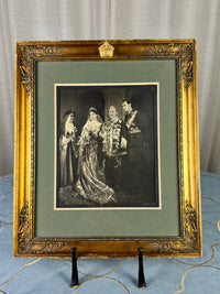 Geschenkrahmen anlässlich der Hochzeit von Prinz Louis Ferdinand von Preußen mit Großfürstin Kira Kirillowna Romanowa, datiert 4. Mai 1938