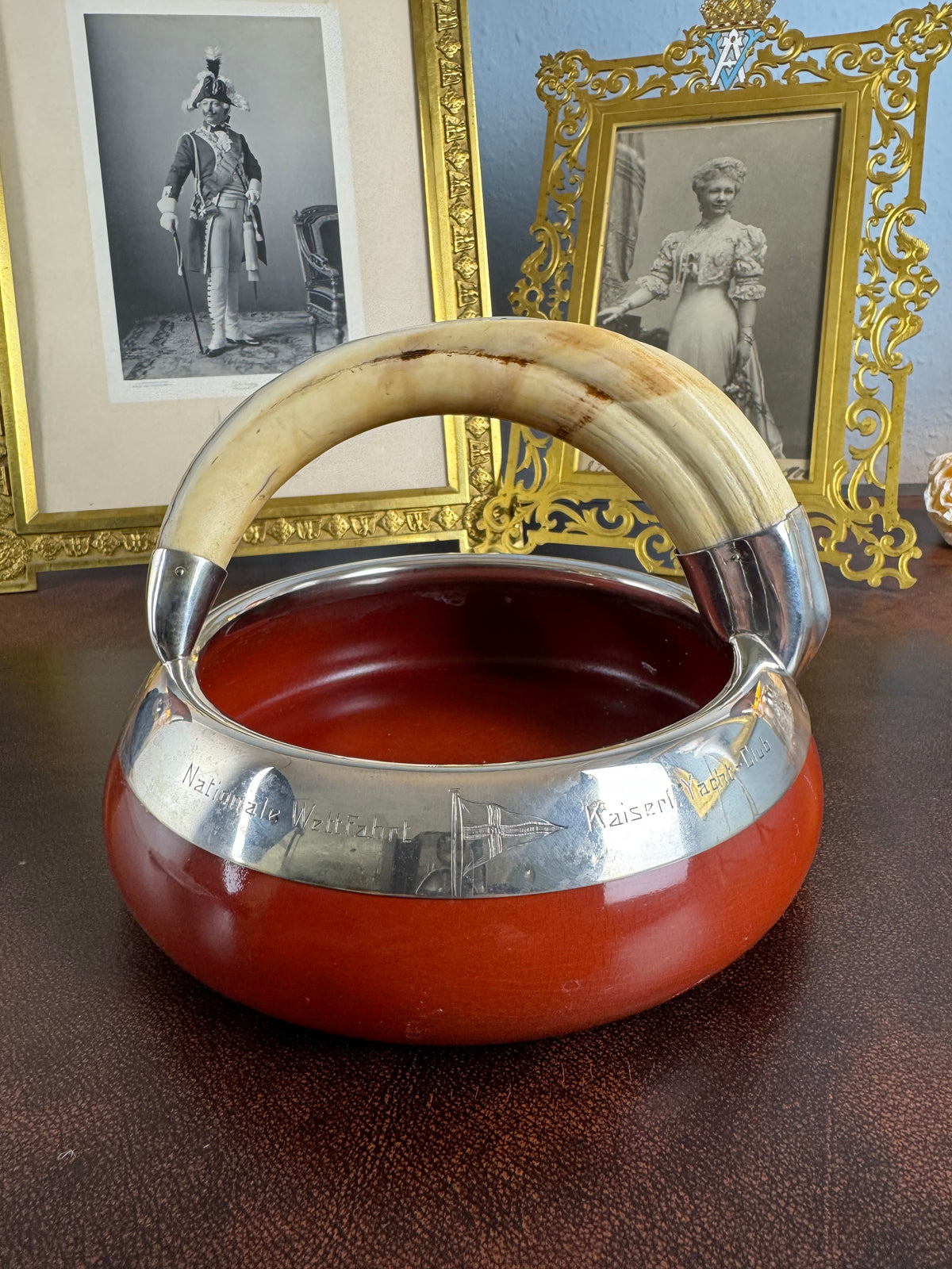 Kaiserliche Segeltrophäe „Kiel, 17. Mai 1913“ – Pokal für die Yacht Iduna, Kaiser Wilhelm II., Regattapreis