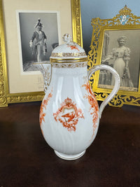 Neuosier Kaffeekanne 1891 – Kaiser Wilhelm II., KPM Berlin, kaiserliches Porzellan