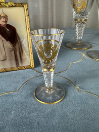 Likörglas, Gräflich Schaffgotsch’sche Josephinenhütte, Kaiser Wilhelm II, ca. 1912