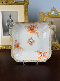 Plat carré Neuosier, Guillaume II, daté 1902