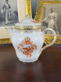 Neuosier Warmwasserkanne 1902 – Kaiser Wilhelm II., KPM Berlin, kaiserliches Porzellan