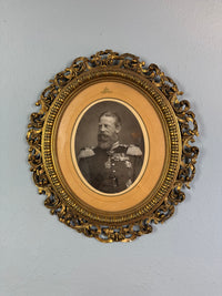 Geschenkrahmen mit einem Portrait von Kaiser Friedrich III., 1888