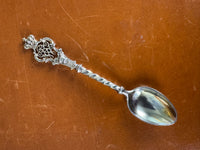 Kaiserlicher Zuckerlöffel aus Silber mit WR Monogramm von Kaiser Wilhelm I. um 1880 aus kaiserlichem Besitz