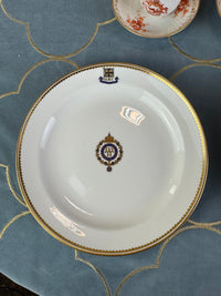 Kaiserlicher Dessertteller von S.M.Y. Hohenzollern, datiert 1899 – Porzellan aus dem Besitz Kaiser Wilhelm II.