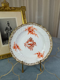Neuosier Speiseteller, Kaiser Wilhelm II, datiert 1912