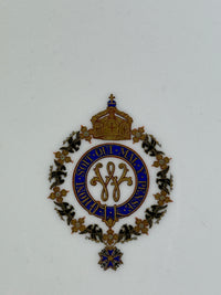 Kaiserlicher Dessertteller von S.M.Y. Hohenzollern, datiert 1907 – Porzellan aus dem Besitz Kaiser Wilhelm II.