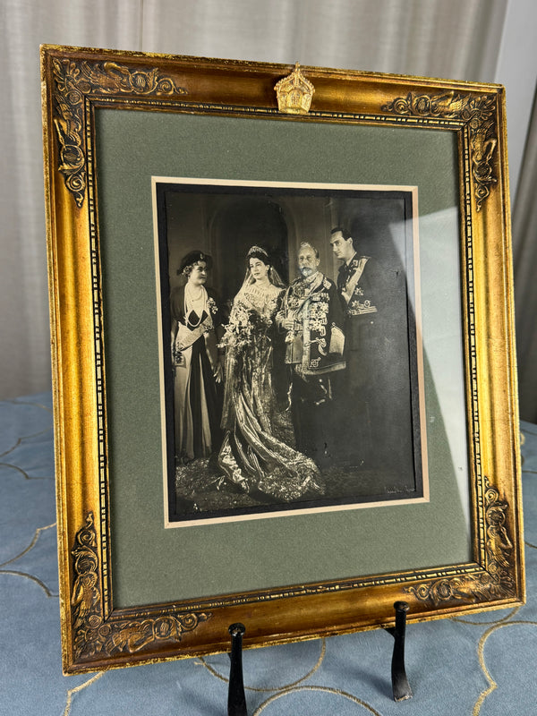 Geschenkrahmen anlässlich der Hochzeit von Prinz Louis Ferdinand von Preußen mit Großfürstin Kira Kirillowna Romanowa, datiert 4. Mai 1938