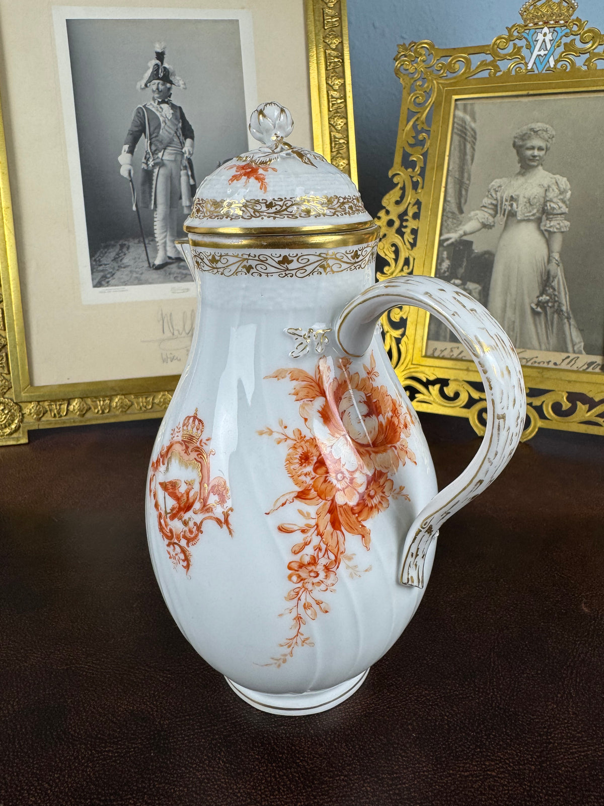 Neuosier Kaffeekanne 1891 – Kaiser Wilhelm II., KPM Berlin, kaiserliches Porzellan