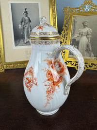Neuosier Kaffeekanne 1891 – Kaiser Wilhelm II., KPM Berlin, kaiserliches Porzellan