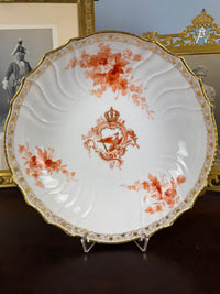 Neuosier Runde Schale 1902 – Kaiser Wilhelm II., KPM Berlin, kaiserliches Porzellan
