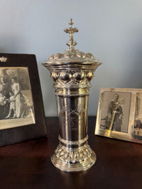 Kaiserliche Segeltrophäe „Kiel–Travemünde 1898“ – Silberpokal für die Yacht Iduna von Kaiser Wilhelm II