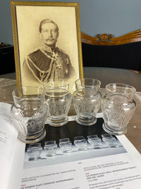 Vier Karaffen, Kaiser Wilhelm II, ca. 1900