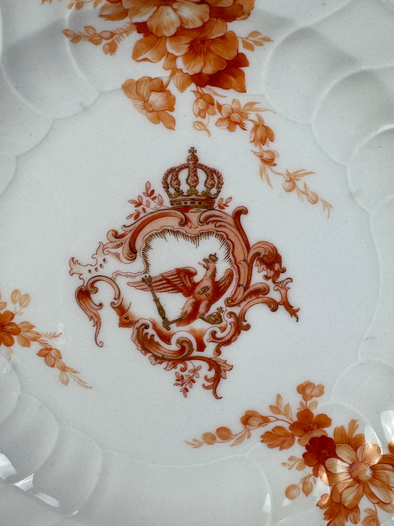 Neuosier Speiseteller, Kaiser Wilhelm II, datiert 1911