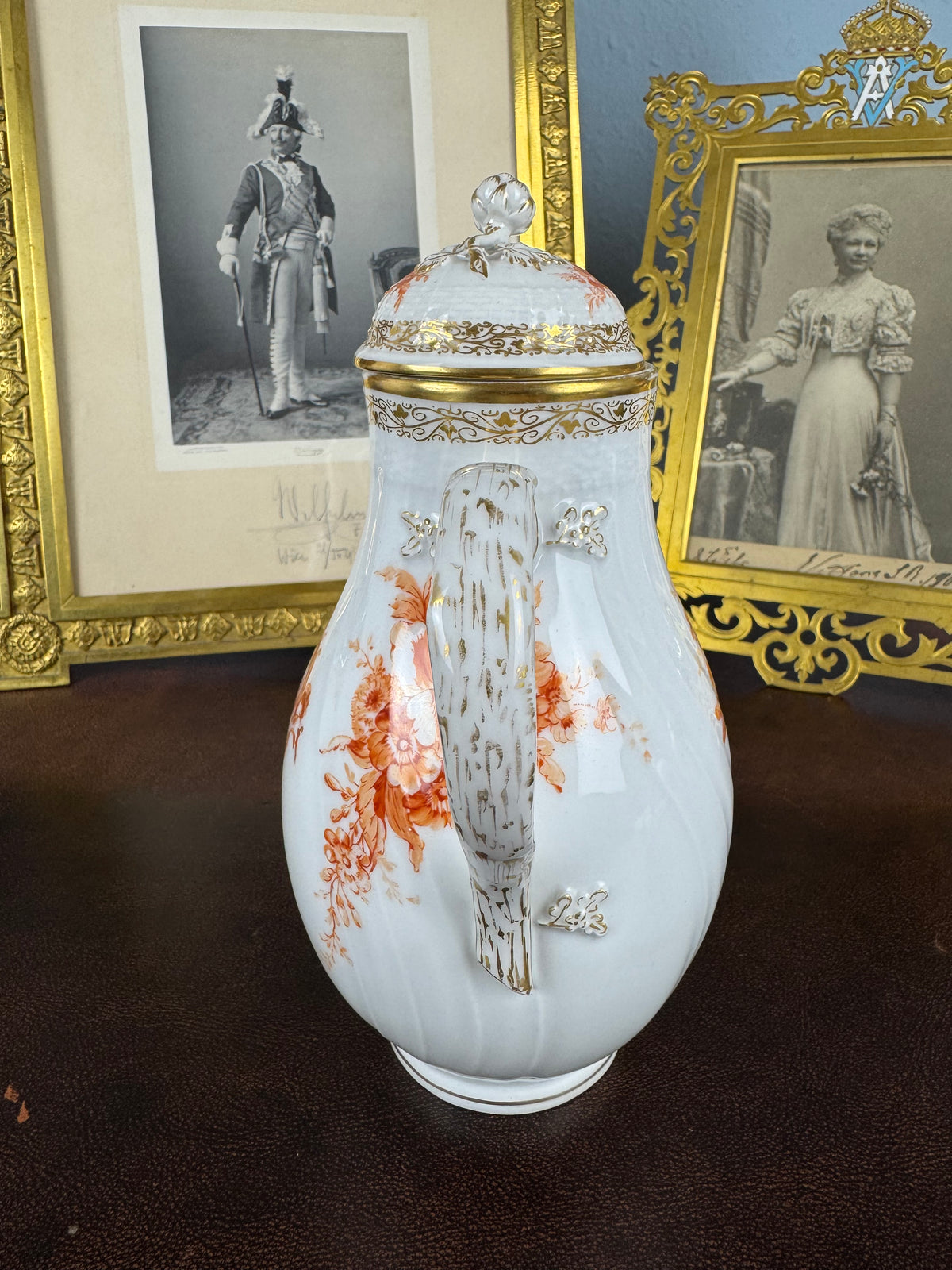 Neuosier Kaffeekanne 1891 – Kaiser Wilhelm II., KPM Berlin, kaiserliches Porzellan