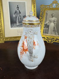Neuosier Kaffeekanne 1891 – Kaiser Wilhelm II., KPM Berlin, kaiserliches Porzellan