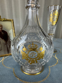 Karaffe, Gräflich Schaffgotsch’sche Josephinenhütte, Kaiser Wilhelm II, ca. 1912