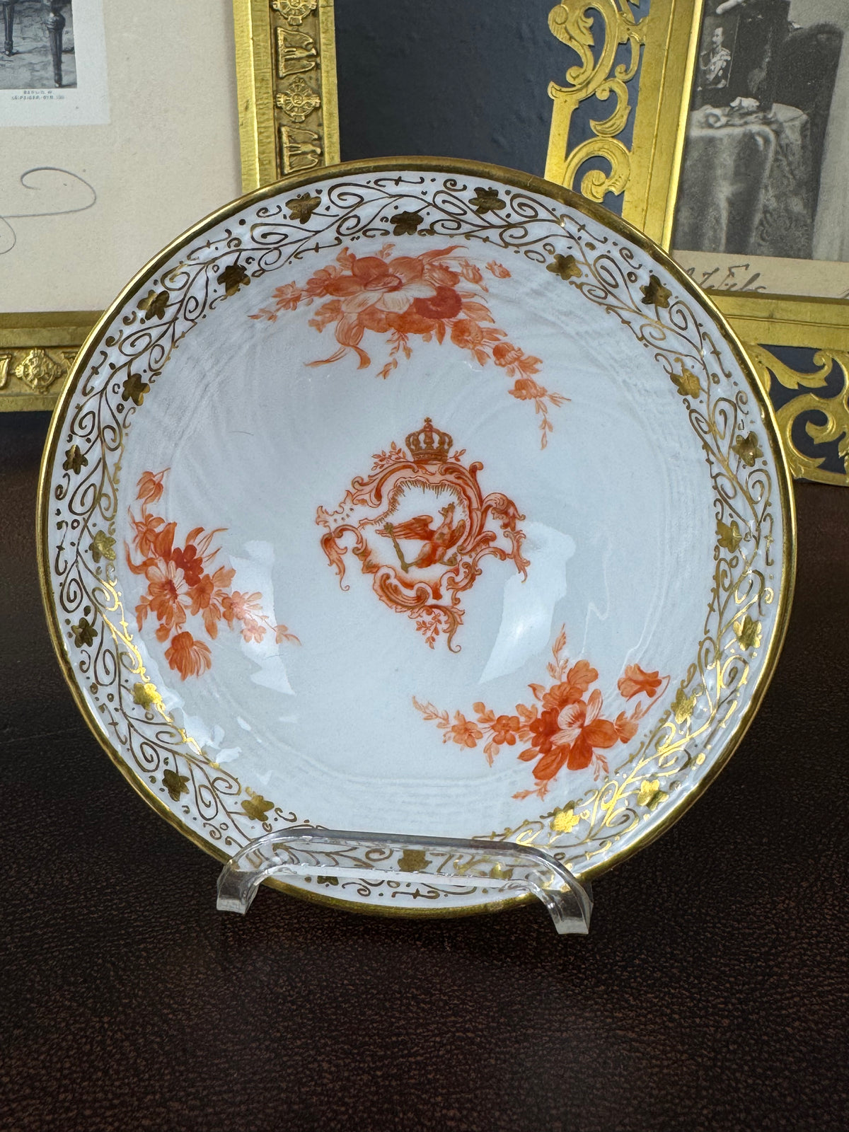 Neuosier Kleines Schälchen 1909 – Kaiser Wilhelm II., KPM Berlin, kaiserliches Porzellan