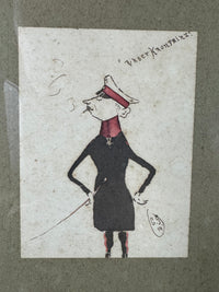Karikatur Kronprinz Wilhelm von Preußen 