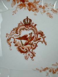 Neuosier Ovale Servierplatte ca. 1902 – Kaiser Wilhelm II., KPM Berlin, kaiserliches Porzellan