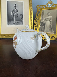 Neuosier Teekanne 1905 – Kronprinz Wilhelm von Preußen, KPM Berlin, kaiserliches Porzellan