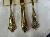 Vergoldetes Silber-Besteck, Rokoko Service, Kaiser Wilhelm II