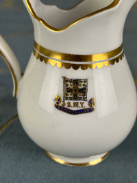 Kaiserliches Milchkännchen von S.M.Y. Hohenzollern, datiert 1905– Porzellan aus dem Besitz  Kaiser Wilhelm II.
