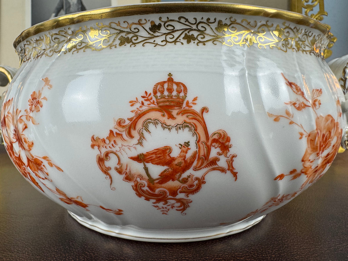 Neuosier Bouillontopf – Kaiser Wilhelm II., KPM Berlin, kaiserliches Porzellan