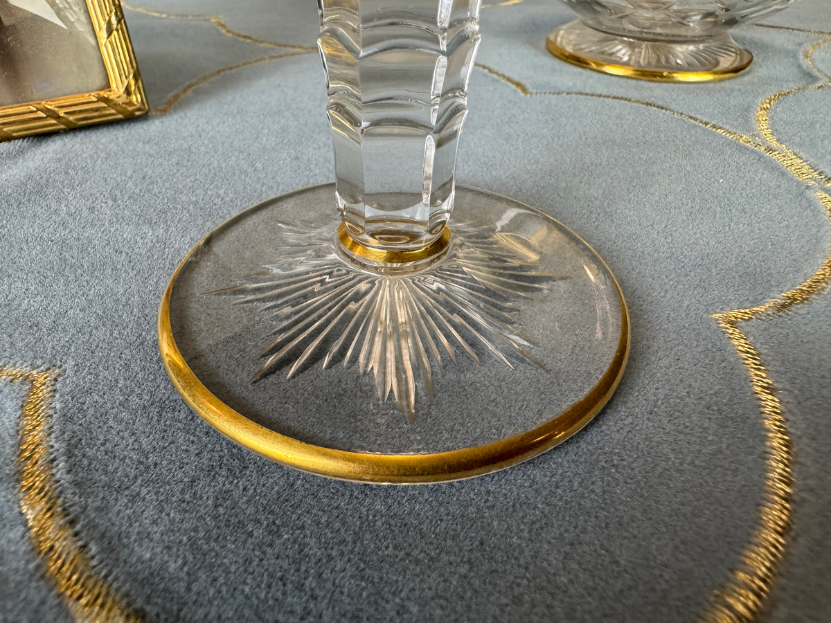 Champagnerglas, Gräflich Schaffgotsch’sche Josephinenhütte, Kaiser Wilhelm II, ca. 1912