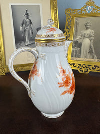 Neuosier Kaffeekanne 1891 – Kaiser Wilhelm II., KPM Berlin, kaiserliches Porzellan
