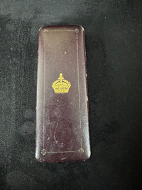 Silberne Geschenknadel aus dem Besitz von Kronprinz Wilhelm von Preußen mit Kaiserkrone, H. J. Wilm