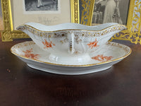 Neuosier Sauciere 1899 – Kaiser Wilhelm II., KPM Berlin, kaiserliches Tafelgeschirr