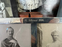 Silberne Hochzeit 1906: Kaiser Wilhelm II und Kaiserin Auguste Victoria – Historischer Geschenkrahmen