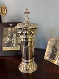 Kaiserliche Segeltrophäe „Kiel–Travemünde 1898“ – Silberpokal für die Yacht Iduna von Kaiser Wilhelm II