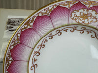 Kaiserliche Servierplatte aus dem Damaskus-Service – Kaiser Wilhelm II., datiert 1906
