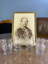 Vier Karaffen, Kaiser Wilhelm II, ca. 1900