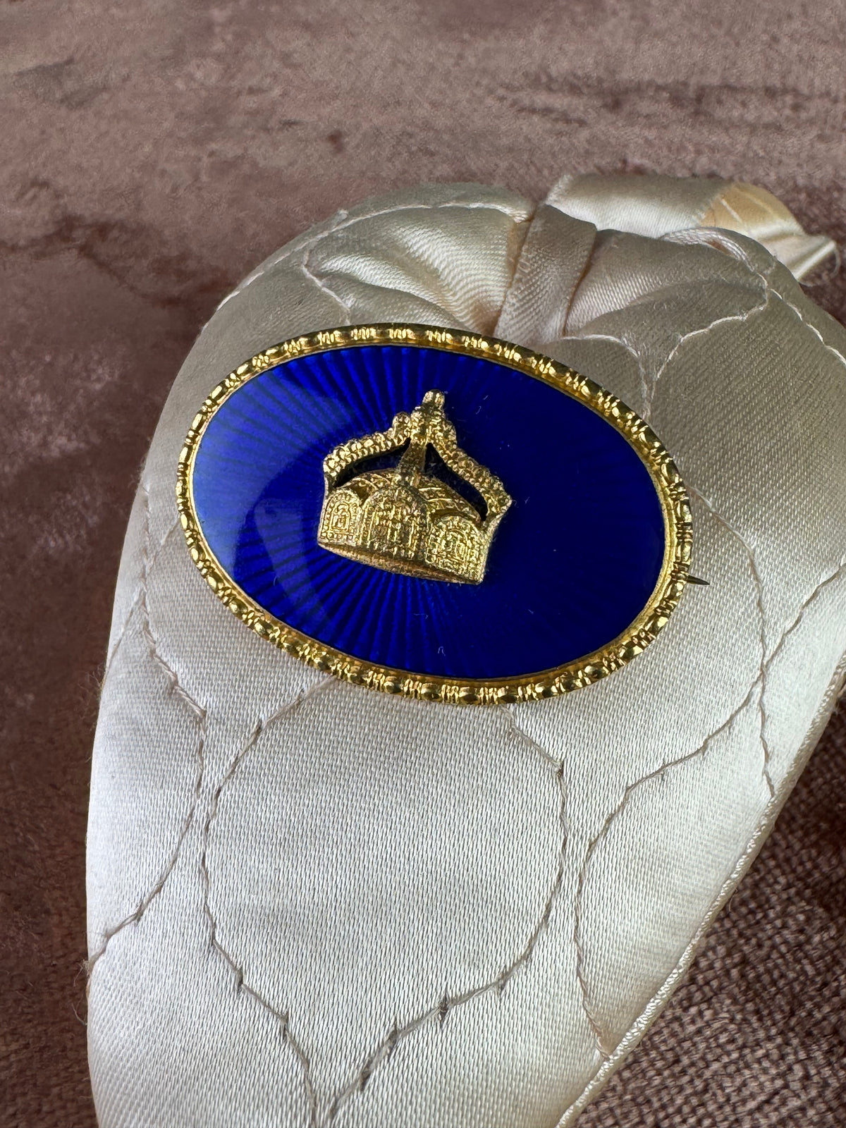 Geschenkbrosche, Kaiser Wilhelm II., ca. 1900