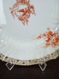 Assiette à pain de Neuosier, Guillaume II, datée de 1912
