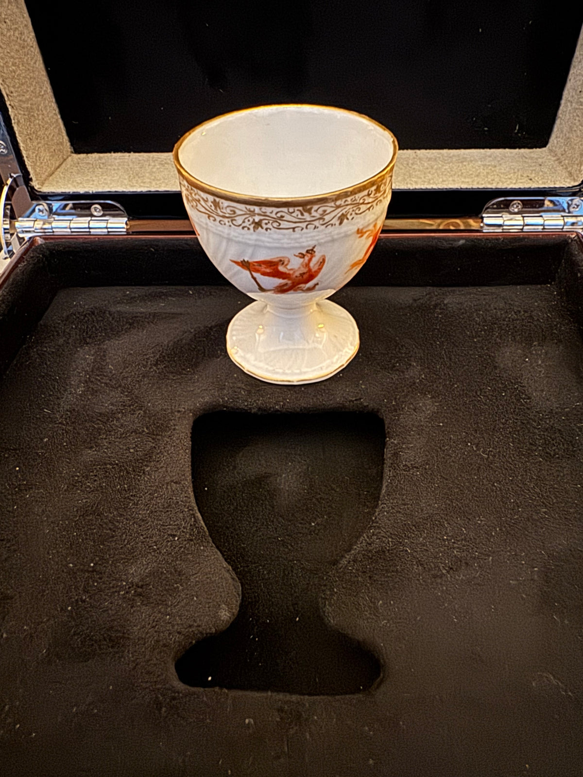 Coquetier Neuosier, Guillaume II, daté de 1891