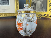 Imperial porcelain Sahnekännchen – Neuosier service, Kaiser Wilhelm II., Rococo cartouche and FR cipher
