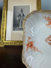 Plat carré Neuosier, Guillaume II, daté 1902