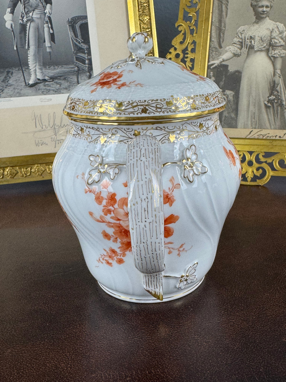 Neuosier Warmwasserkanne 1902 – Kaiser Wilhelm II., KPM Berlin, kaiserliches Porzellan