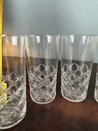Six grands verres à eau, Guillaume II, vers 1890