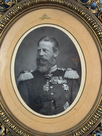 Geschenkrahmen mit einem Portrait von Kaiser Friedrich III., 1888