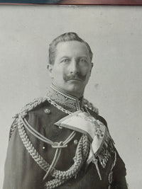 Geschenkrahmen Silberne Hochzeit Kaiser Wilhelm und Kaiserin Auguste Victoria, datiert 1906