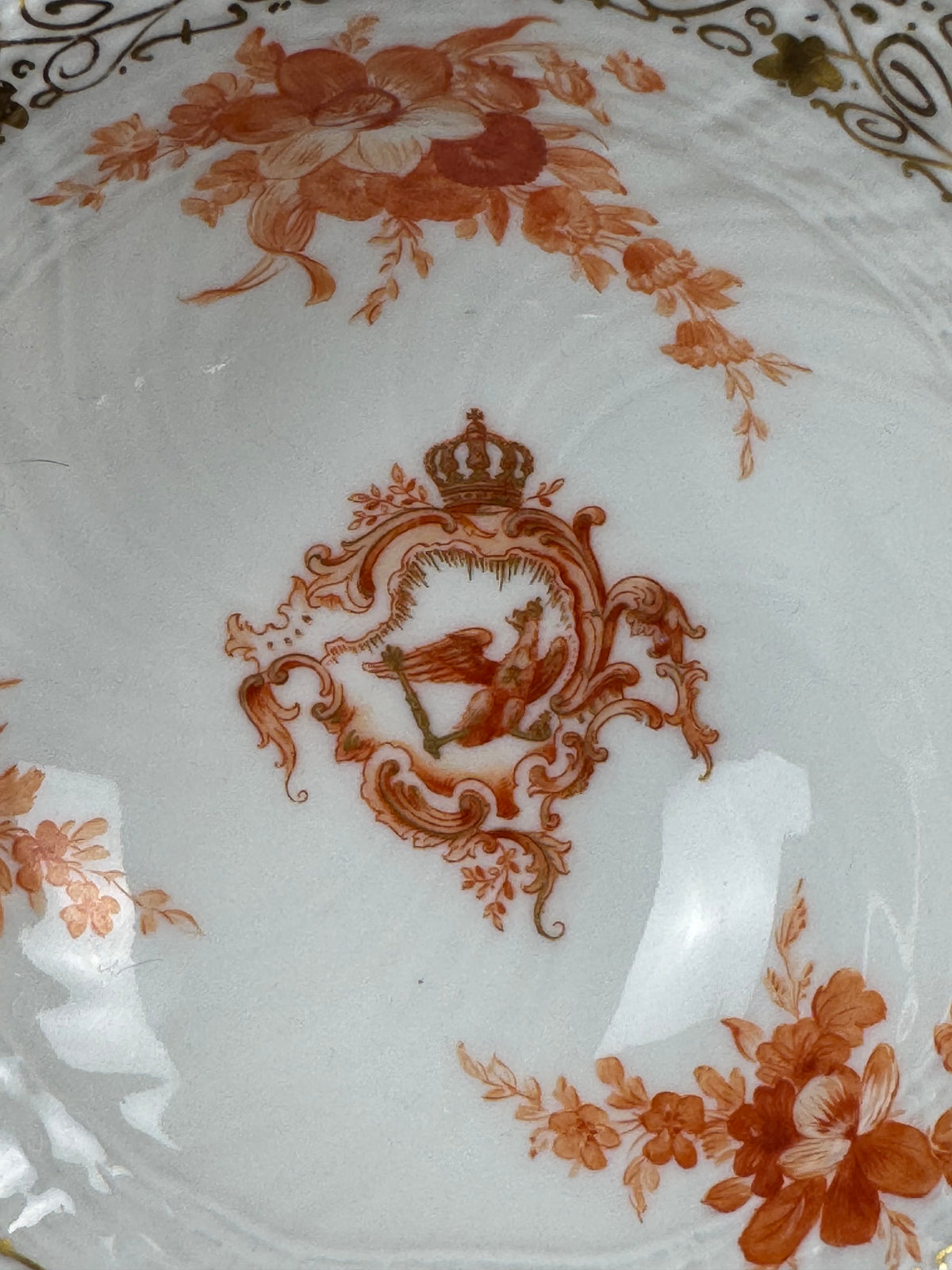 Neuosier Kleines Schälchen 1909 – Kaiser Wilhelm II., KPM Berlin, kaiserliches Porzellan