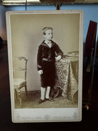 Prinz Waldemar von Preußen – Historisches Trauerbild im familiären Gedenken