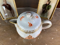 Neuosier Warmwasserkanne, Kaiser Wilhelm II, datiert 1901 + 1911